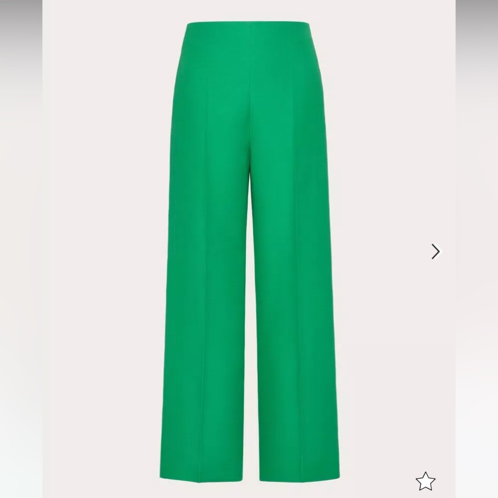 Valentino Crepe Couture Trousers Pants size 38